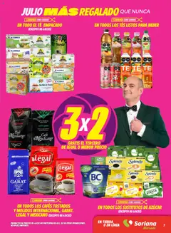 Nuevas ofertas de Soriana válidas en toda la República Mexicana desde el 20.06.2025. ¡Encuentra las mejores ofertas en Soriana - Julio Regalado Mercado Nacional! | Página: 7