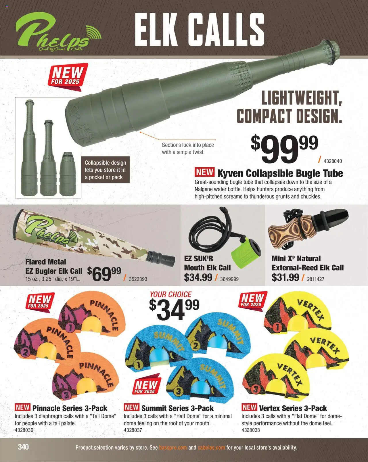 Cabela's Hunting Master 25 - valid from 11.08.2025 | Page: 340 | Products: Water, Game