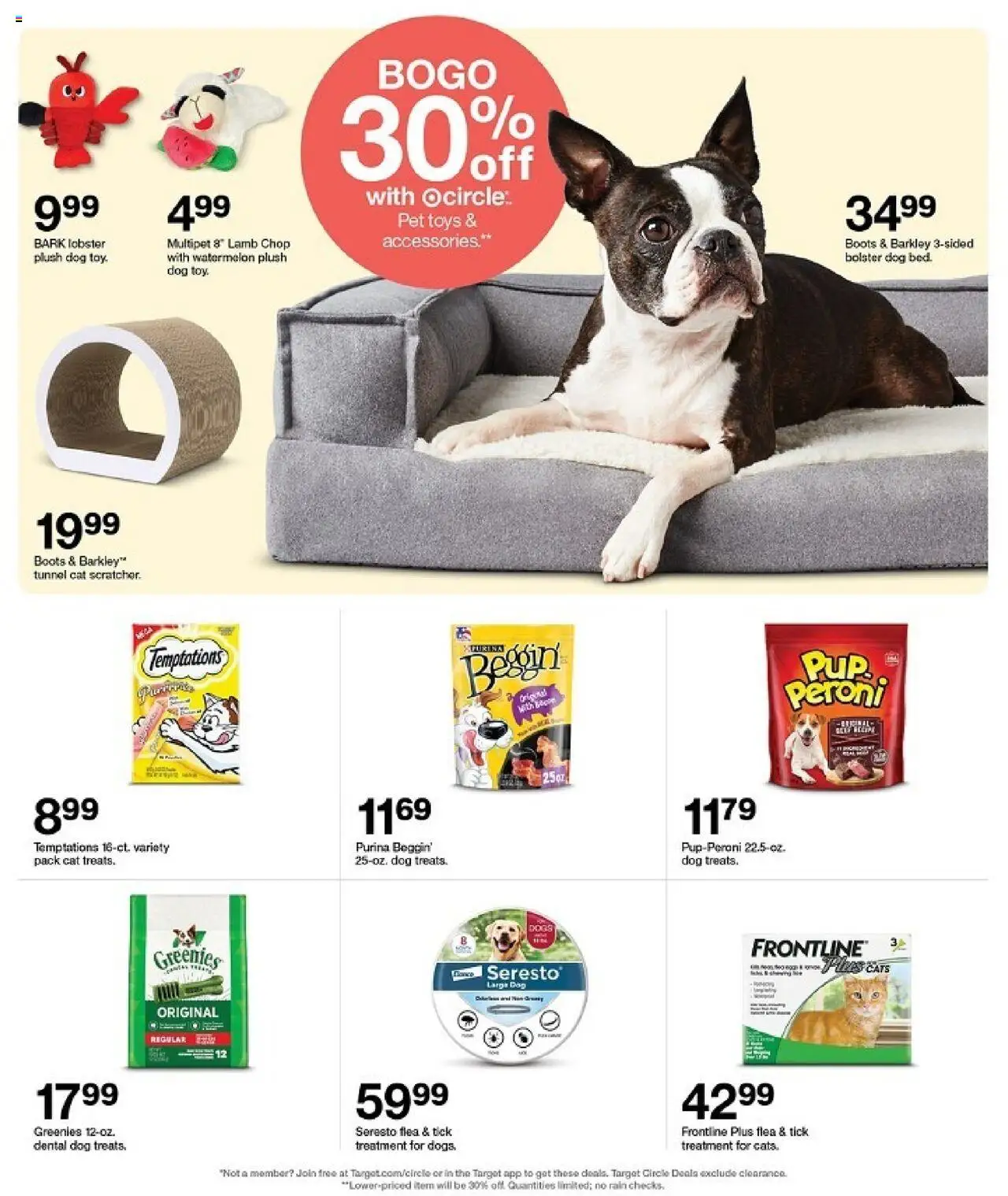 Target Weekly Ad - valid from 10.08.2025 | Page: 44 | Products: Dog Treats, Pet Toys, Boots, Watermelon