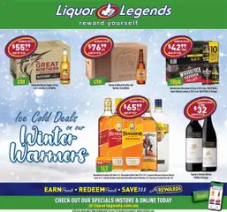 Preview of Liquor Legends Catalogue Underwood, Logan Central  - valid from 30.07.2025