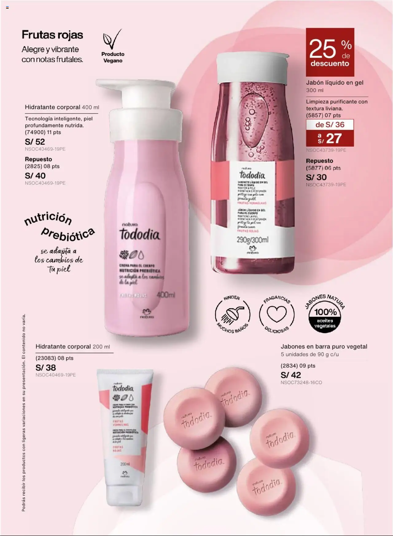 Catálogo Natura válido desde 12.10.2025 | Página: 105 | Productos: Crema para el cuerpo, Jabón, Crema