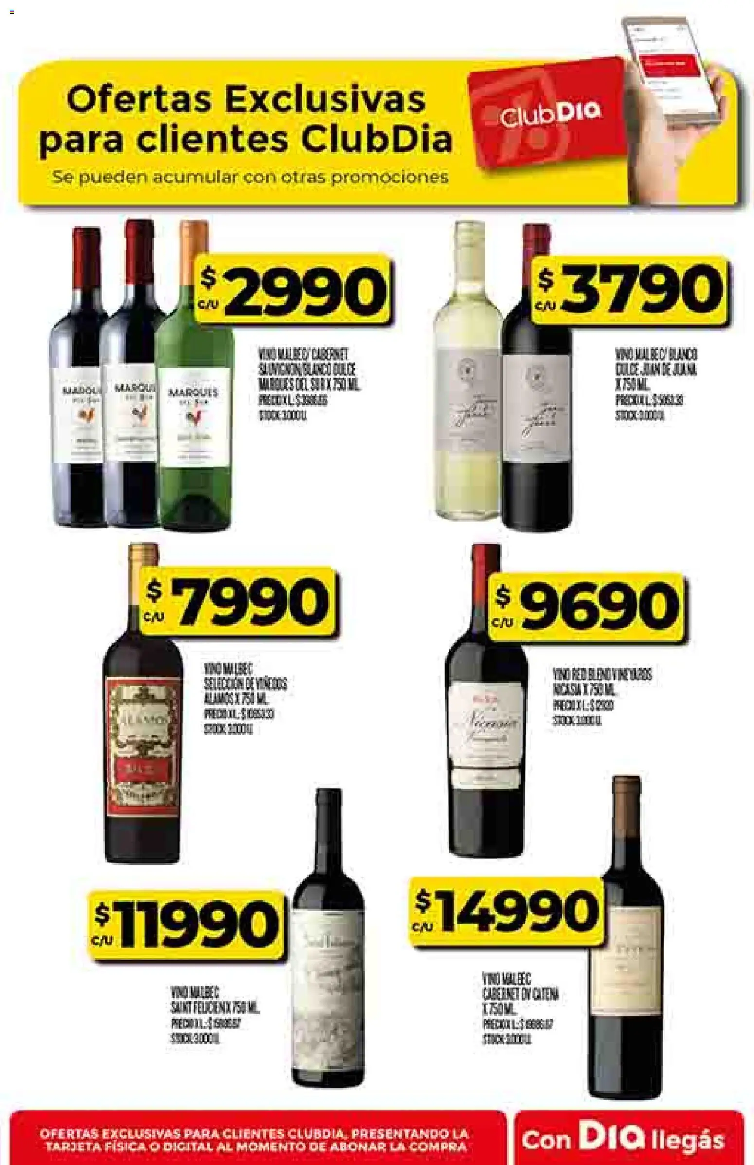 Supermercado DIA Ofertas │ válido desde el 12.11.2025 | Página: 51 | Productos: Vino