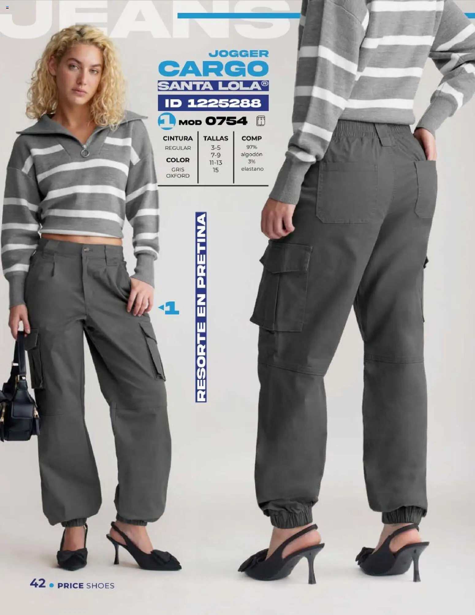 Nuevas ofertas de Price Shoes válidas en toda la República Mexicana desde el 05.02.2026. ¡Encuentra las mejores ofertas en Price Shoes catálogo Jeans! | Página: 42