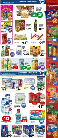 Vista previa de Calimax folleto Mexicali y SLRC, nuevo folleto de la tienda, válido en México a partir del 20.02.2026 | Página: 5 | Productos: Enjuague bucal, Crema, Arroz, Piña
