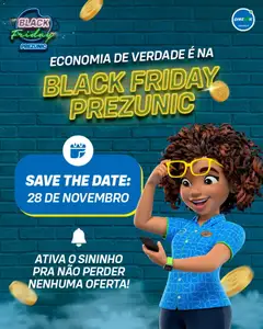 Prezunic Black Friday Anúncio - Pré-Visualização do folheto da loja Prezunic, válido de 24.11.2025