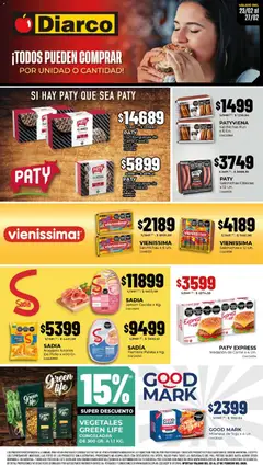 Vista previa Diarco Especial Quickfood válido desde el 23.02.2026