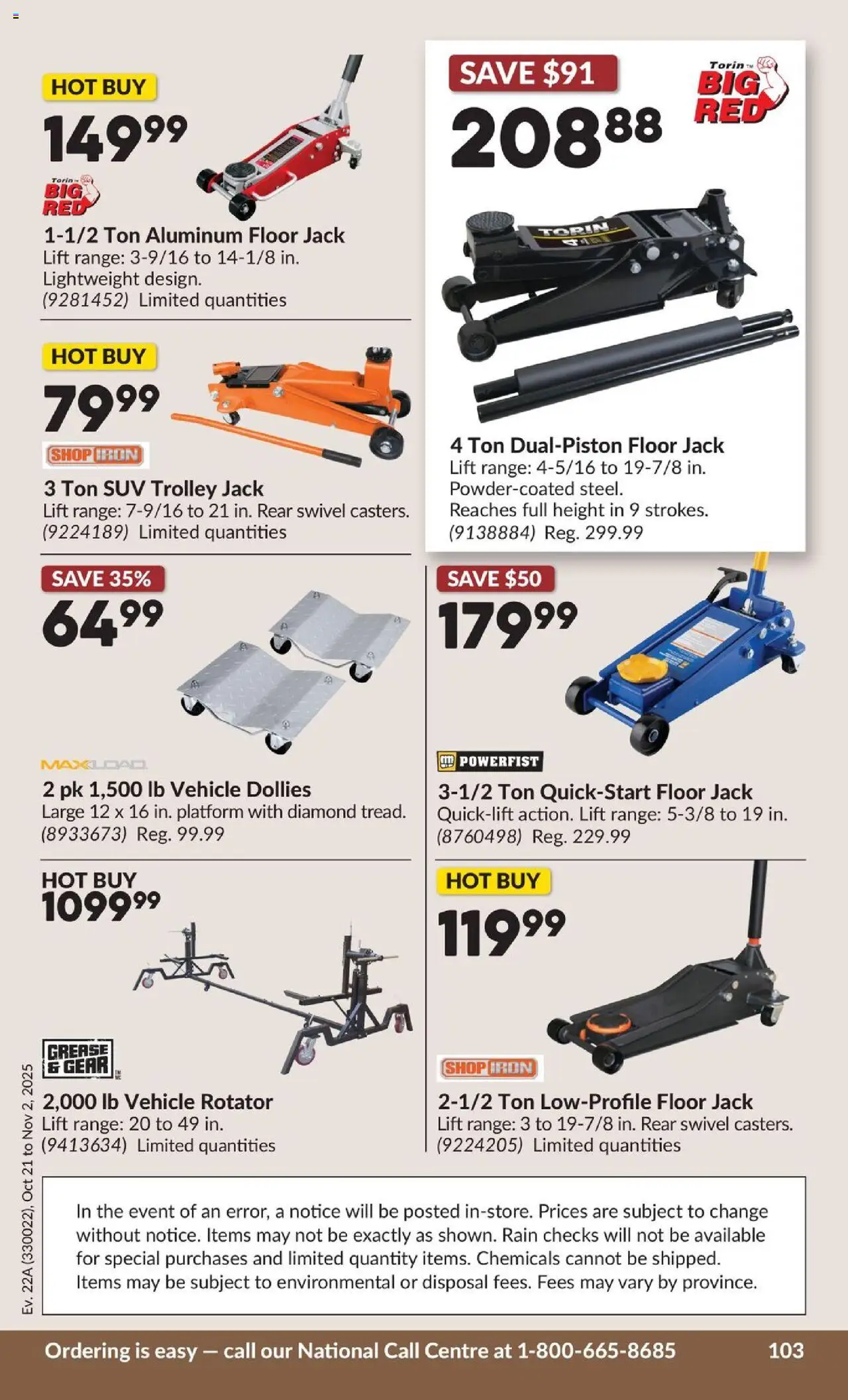 Princess Auto flyer valid from 21.10.2025 | Page: 124 | Products: Iron