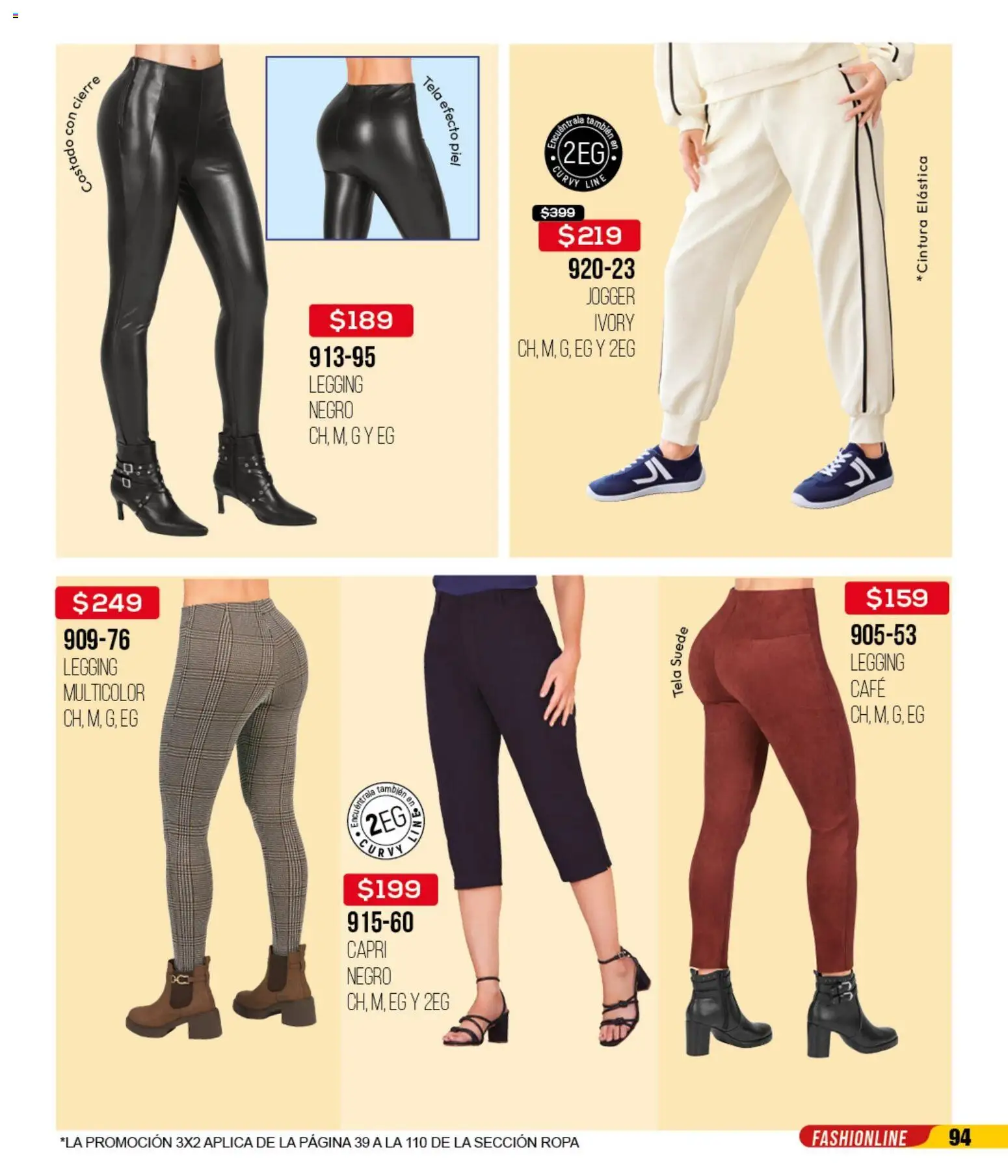 Nuevas ofertas de Cklass válidas en toda la República Mexicana desde el 14.04.2026. ¡Encuentra las mejores ofertas en Cklass catálogo 3X2 Digital Ropa! | Página: 95 | Productos: Café