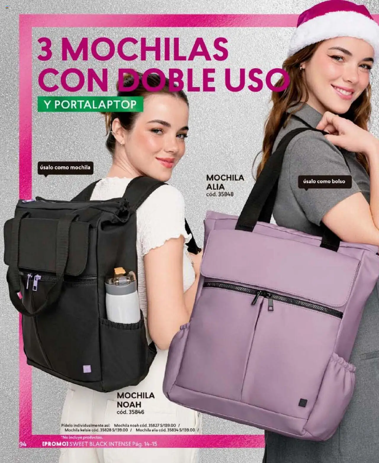 Catálogo CyZone válido desde 24.10.2025 | Página: 106 | Productos: Bolso, Mochila, Mochilas
