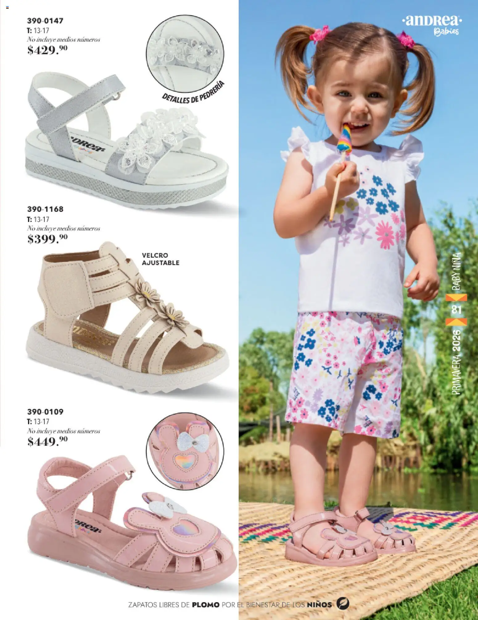 Nuevas ofertas de Andrea válidas en toda la República Mexicana desde el 25.01.2026. ¡Encuentra las mejores ofertas en Andrea catálogo Infantil Baby ! | Página: 5