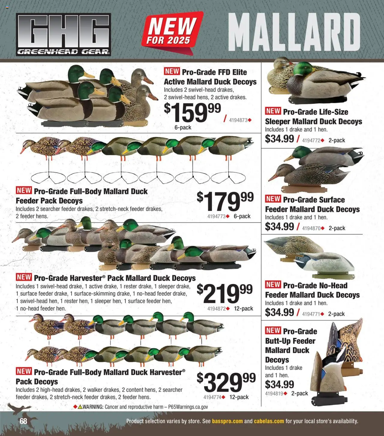 Cabela's Waterfowl 25 - valid from 01.10.2025 | Page: 68