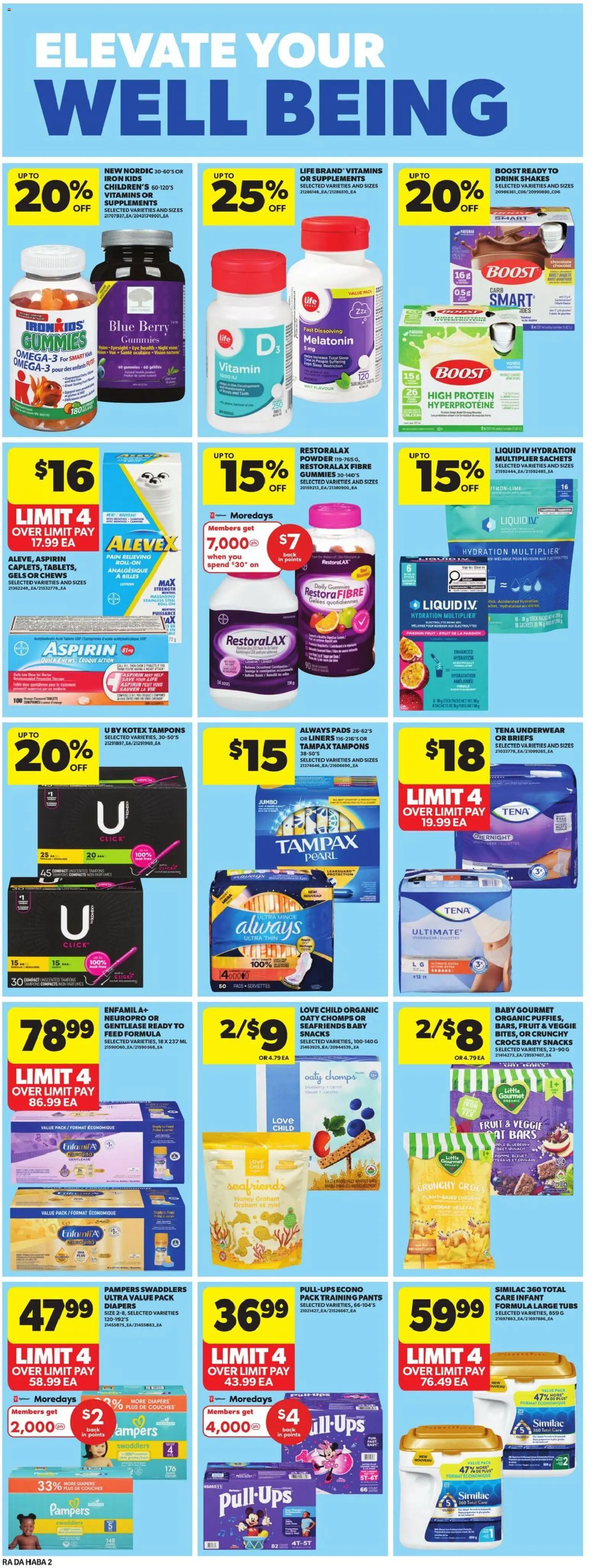 Atlantic Superstore flyer valid from 29.01.2026 | Page: 21 | Products: Carrot, Chocolate, Pants, Underwear