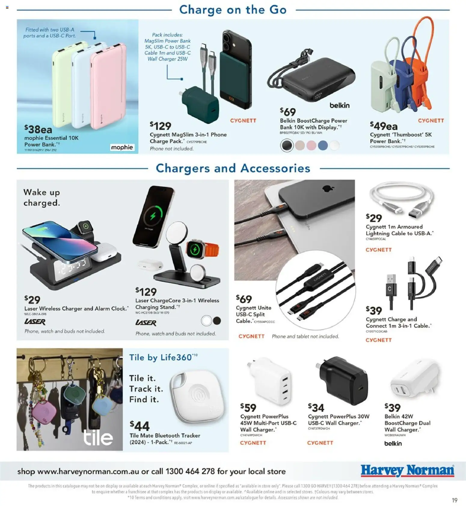 Harvey Norman catalogue - valid from 08.12.2025 | Page: 19 | Products: Accessories, Phone, Watch, Wireless charger