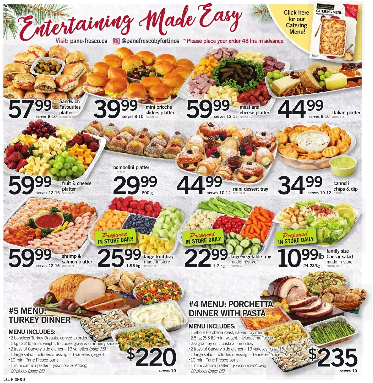 Loblaws flyer valid from 11.12.2025 | Page: 10 | Products: Pasta, Chips, Turkey, Cheese