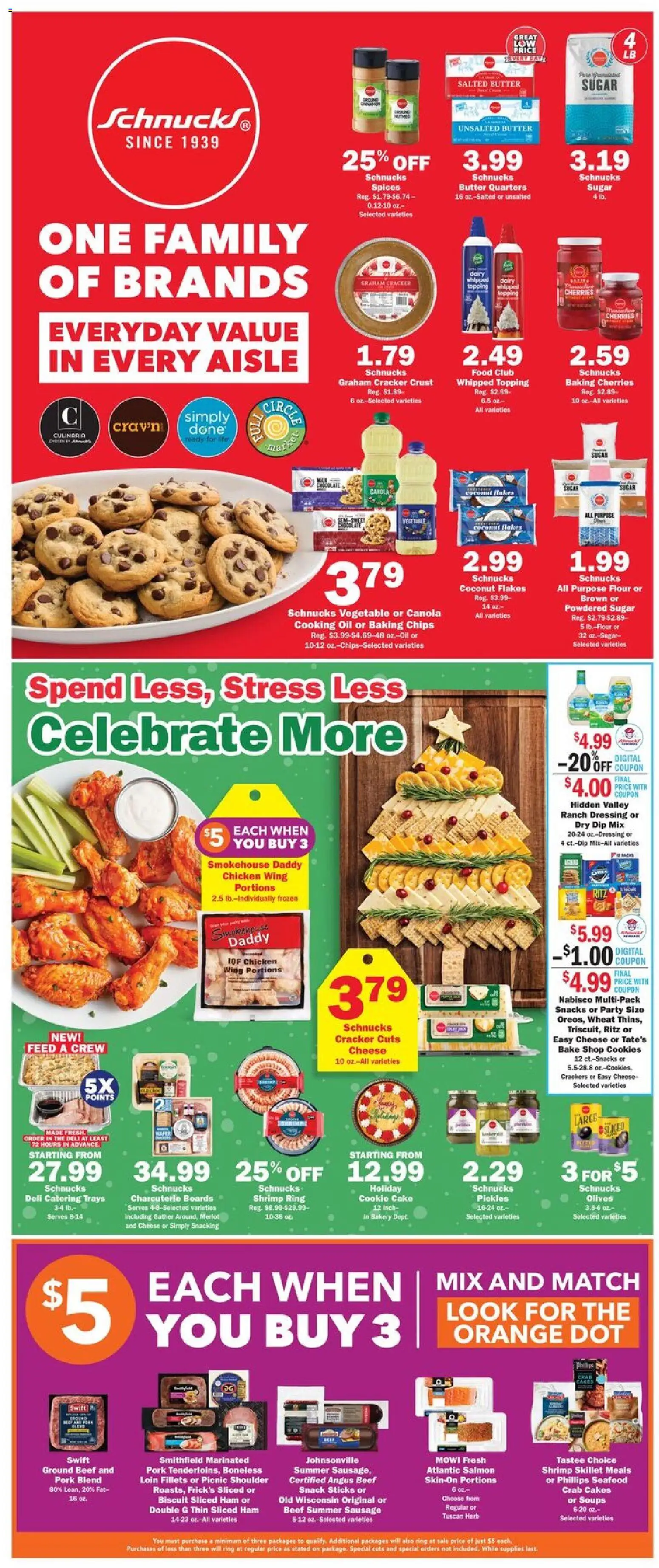 Schnucks Weekly Print Ad - IN - valid from 03.12.2025 | Page: 2 | Products: Bakery, Ring, Beef, Cookies