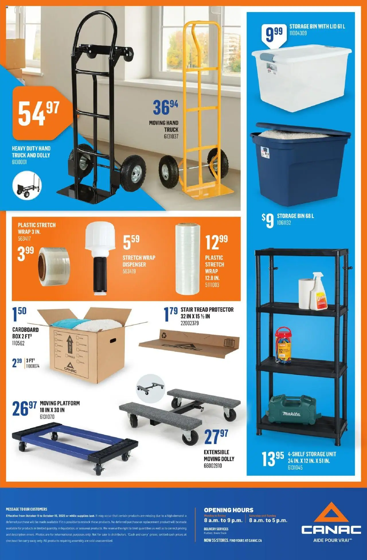 Canac flyer valid from 09.10.2025 | Page: 13 | Products: Box