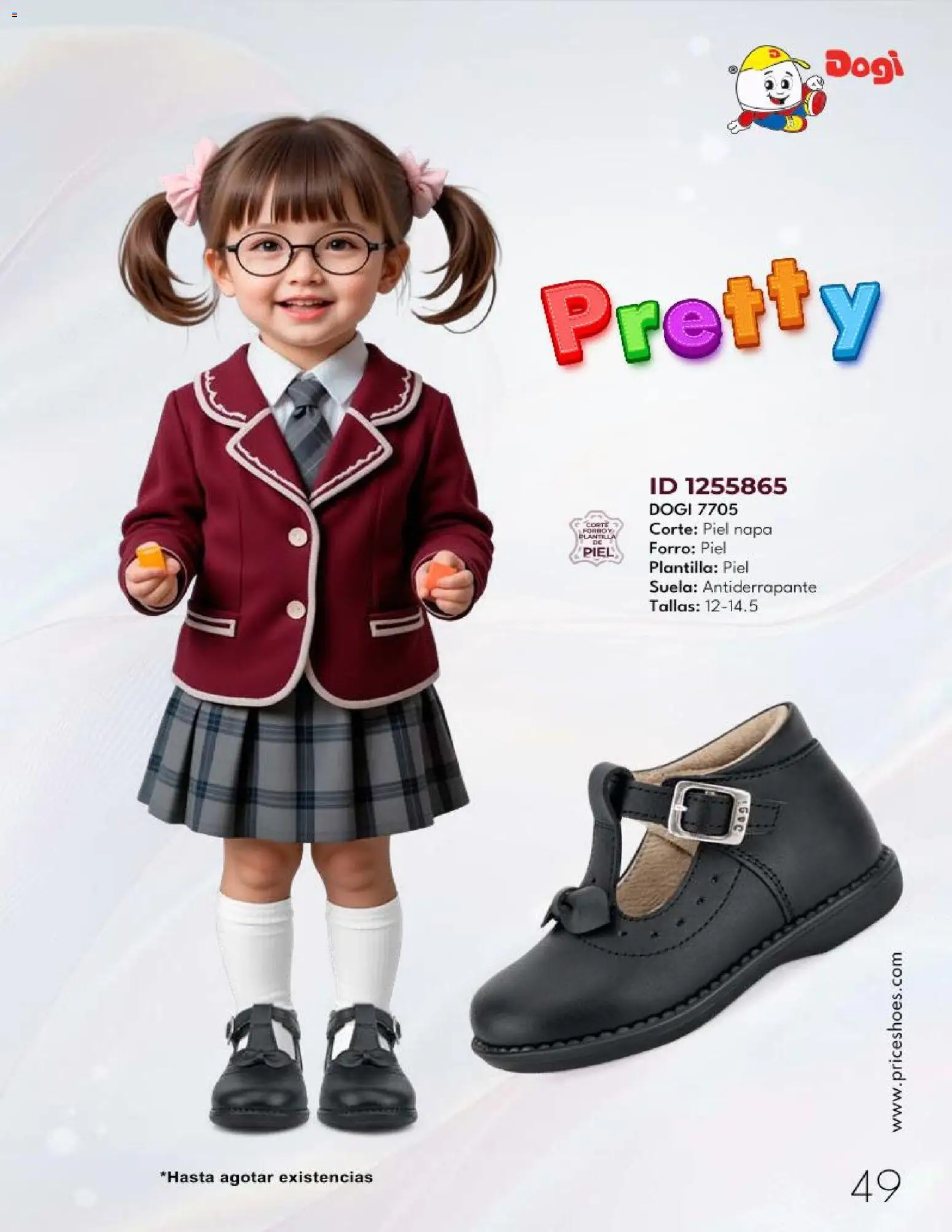 Nuevas ofertas de Price Shoes válidas en toda la República Mexicana desde el 06.12.2025. ¡Encuentra las mejores ofertas en Price Shoes catálogo Bebés! | Página: 49