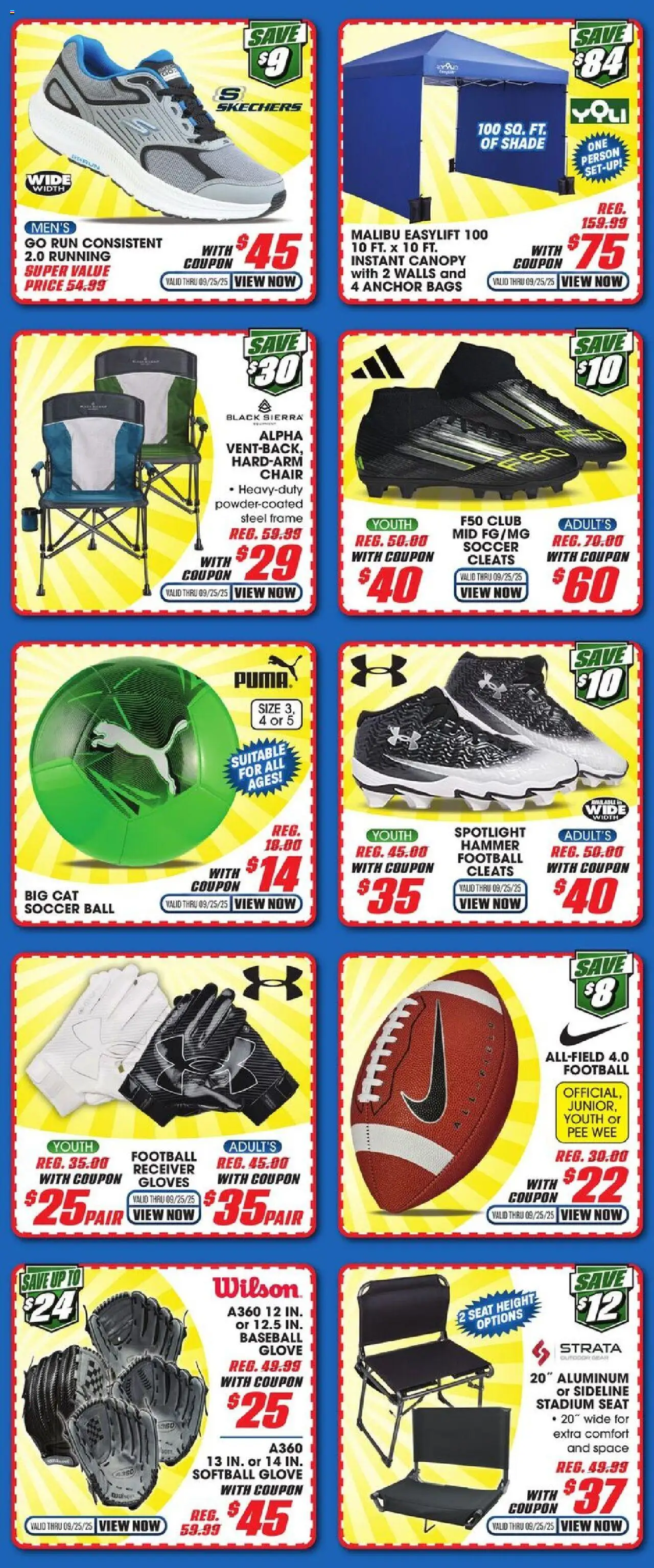 Big 5 Sporting Goods Weekly Ad - valid from 19.09.2025 | Page: 2 | Products: Anchor, Hammer, Gloves, Receiver