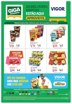 GIGA Atacado - Ofertas Vigor  - Pré-Visualização do folheto da loja GIGA Atacado, válido de 24.10.2025