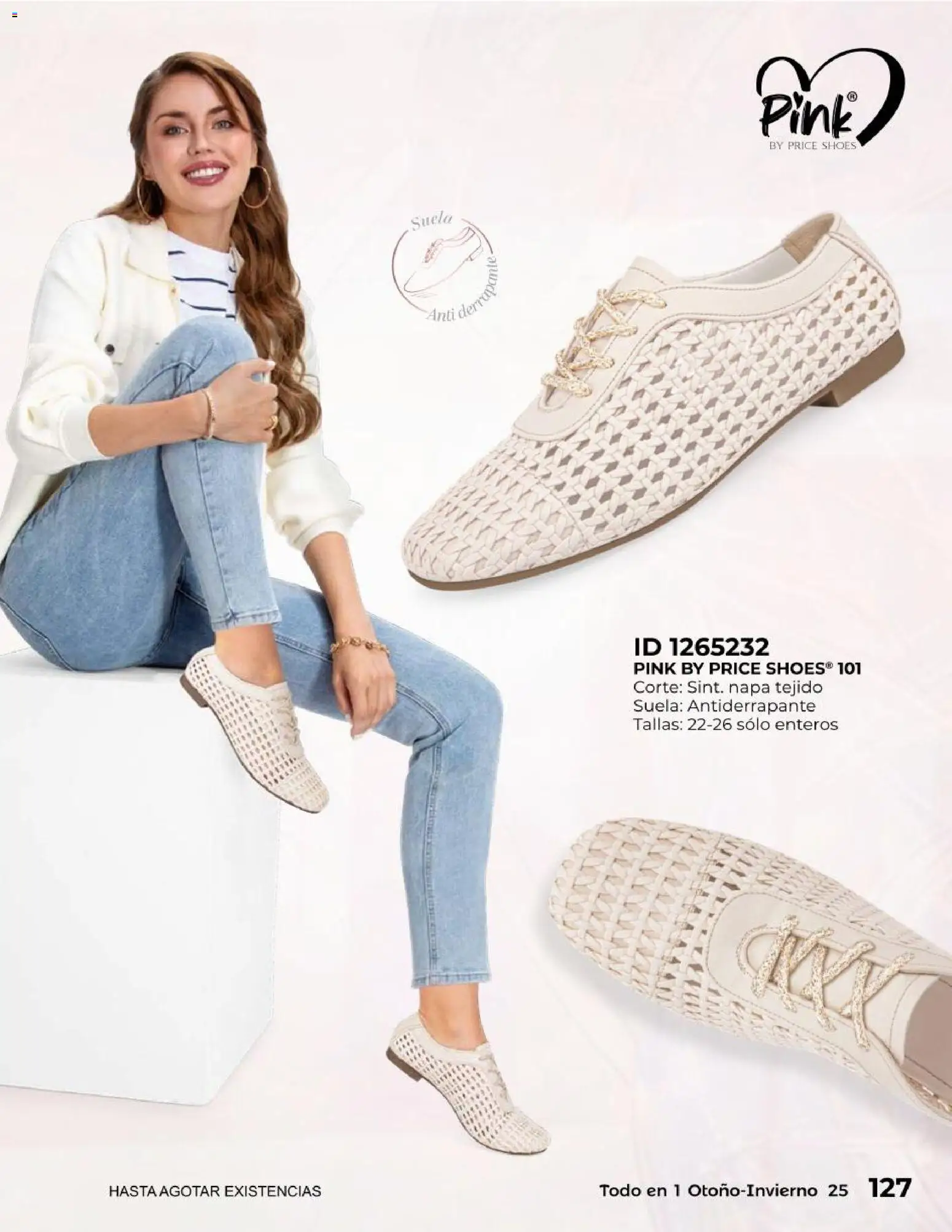 Nuevas ofertas de Price Shoes válidas en toda la República Mexicana desde el 27.10.2025. ¡Encuentra las mejores ofertas en Price Shoes catálogo Todo en uno! | Página: 127