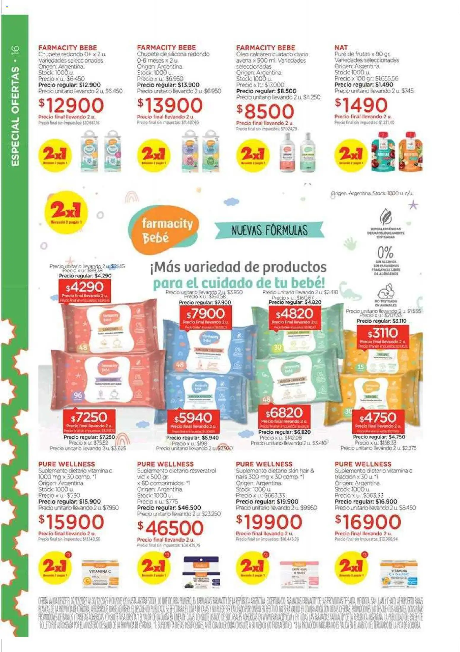 Farmacity catálogo │ válido desde el 02.12.2025 | Página: 16 | Productos: Suplemento dietario, Avena