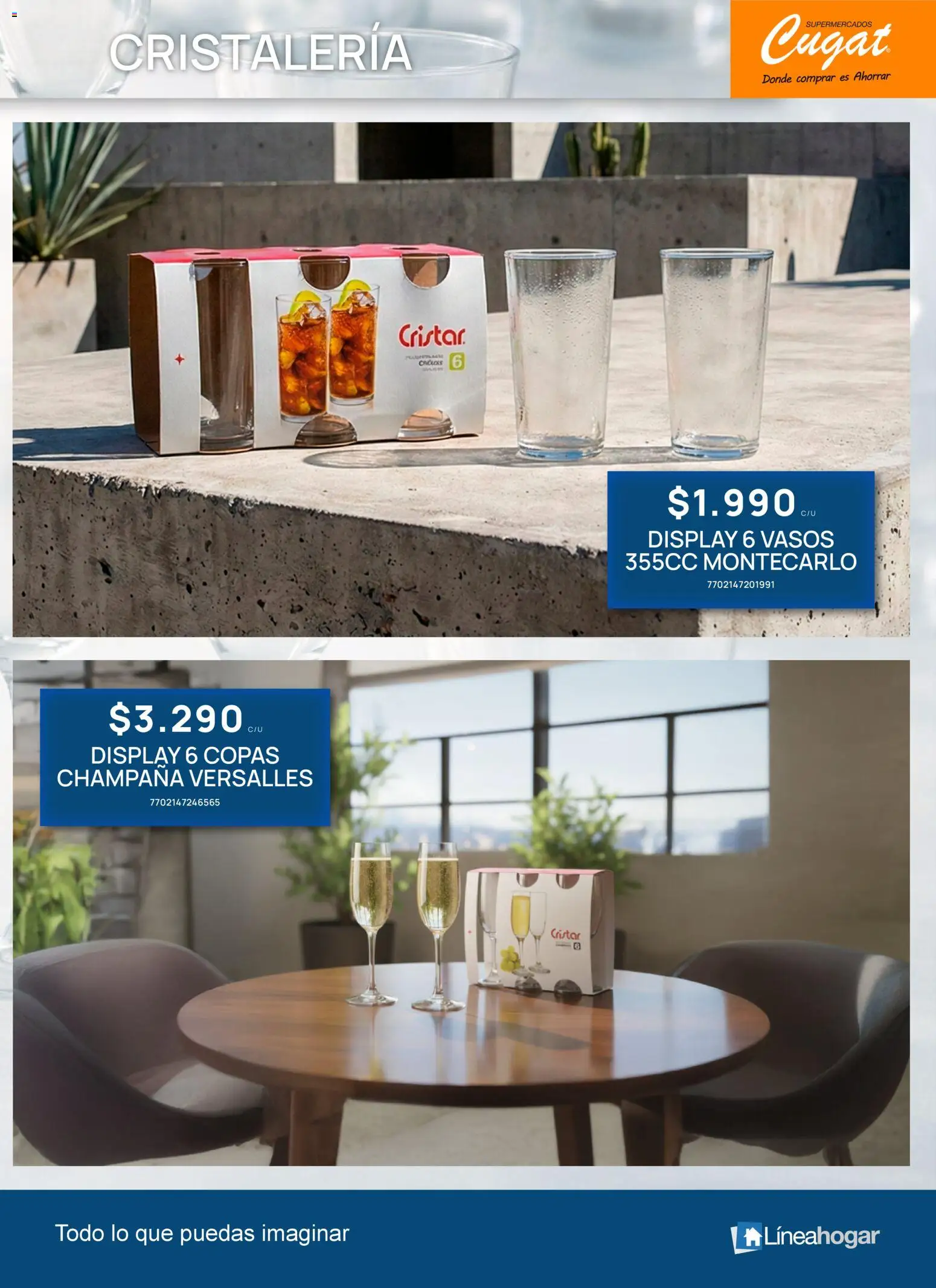 Cugat ofertas  │ válido desde el 24.02.2026 | Página: 3 | Productos: Champaña, Vasos