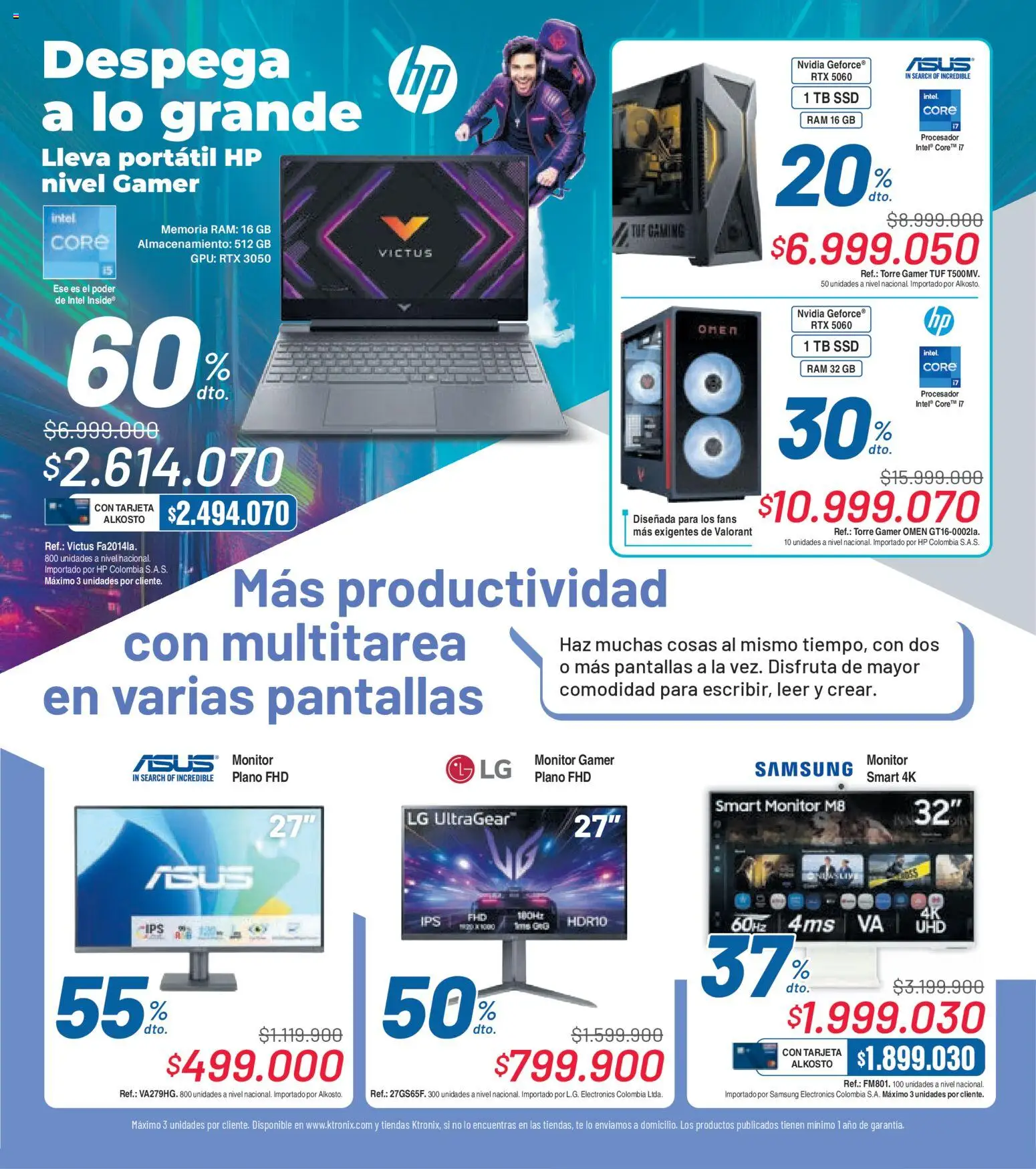 Ktronix revista - valida desde el 31.01.2026 | Página: 4 | Productos: Té, Monitor, Pantallas