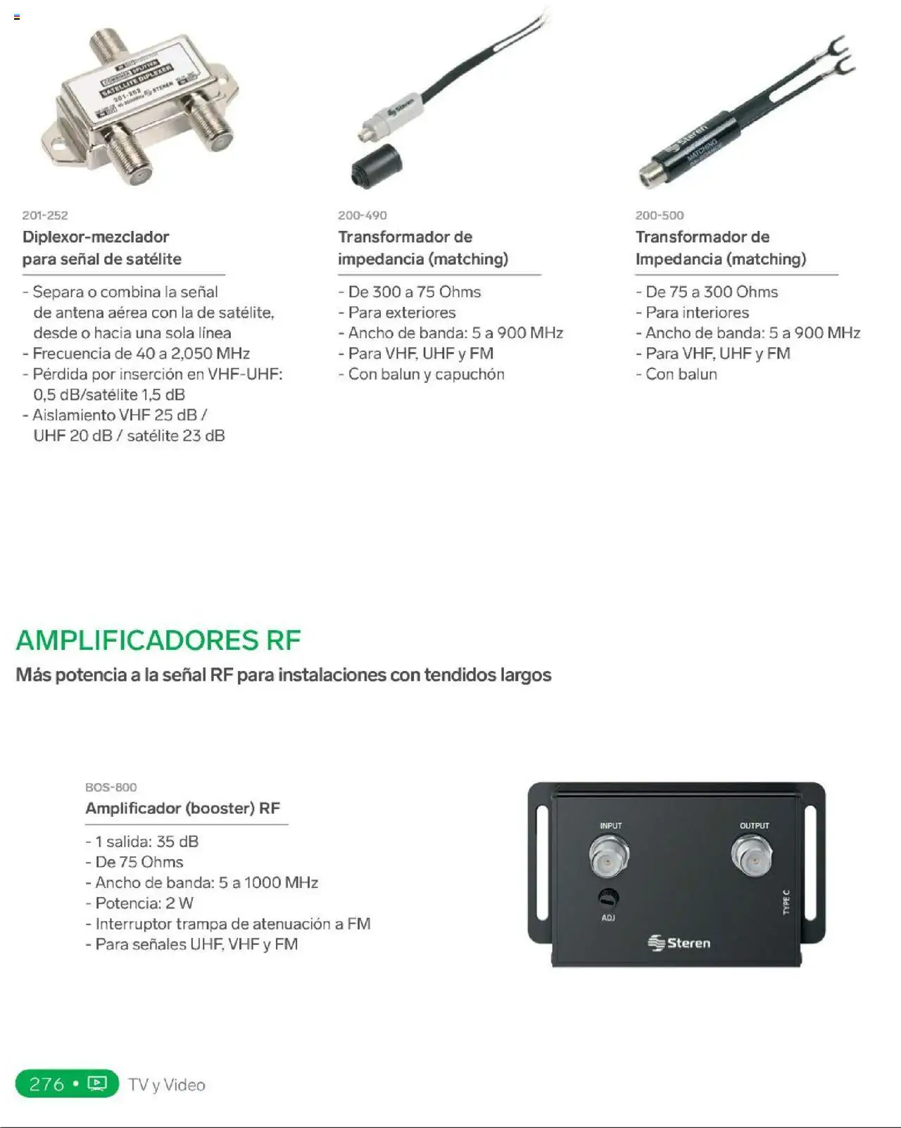 Nuevas ofertas de Steren válidas en toda la República Mexicana desde el 01.01.2025. ¡Encuentra las mejores ofertas en Steren catálogo! | Página: 294 | Productos: Video, Antena, Satélite