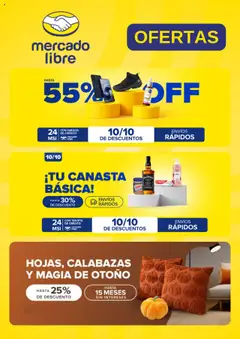 Vista previa de Mercado Libre - Catálogo, nuevo folleto de la tienda, válido en México a partir del 01.10.2025