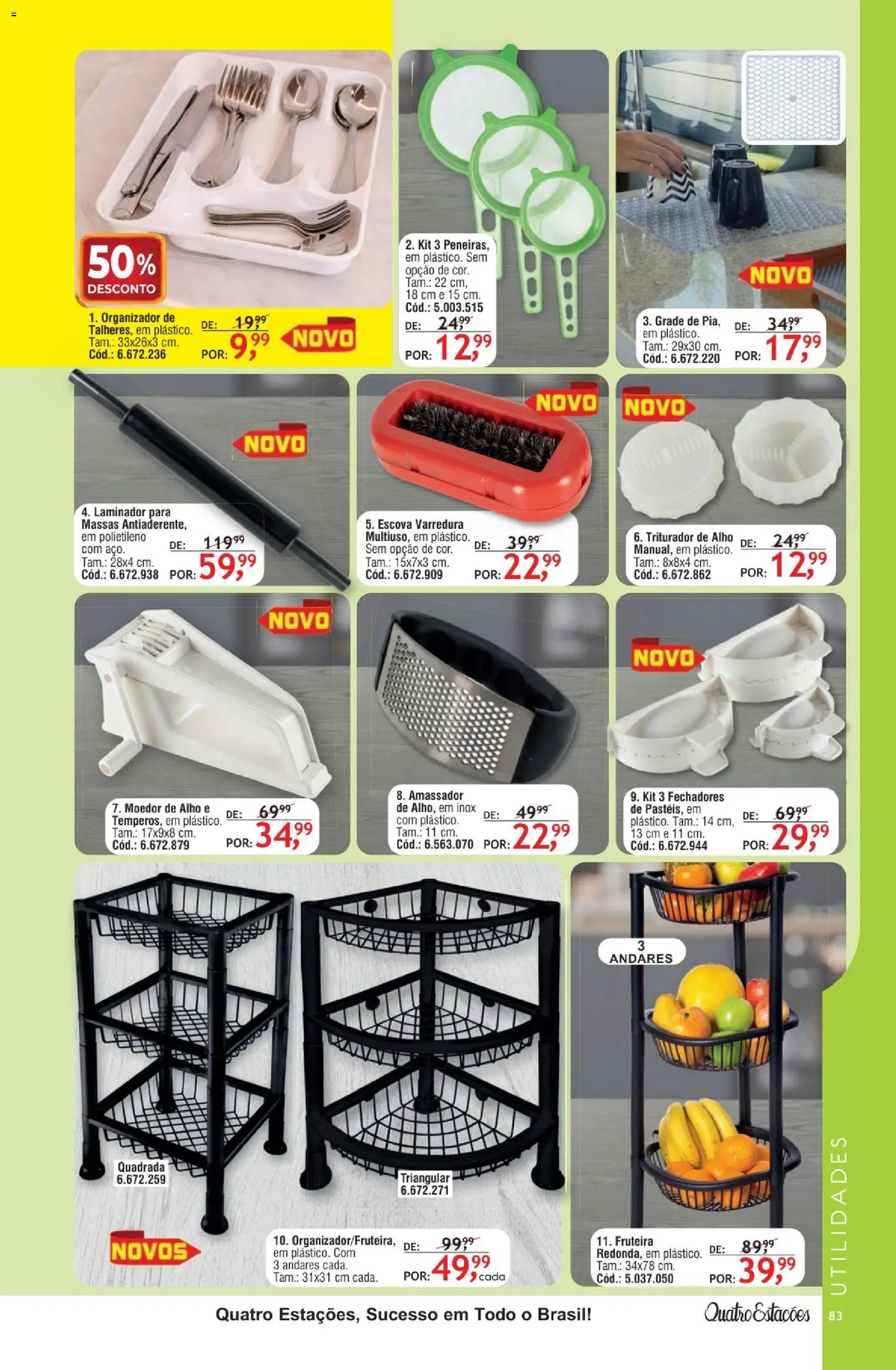 Quatro Estações Folheto - válido de 01.02.2026 | Página: 79 | Produtos: Moedor, Alho, Escova, PC