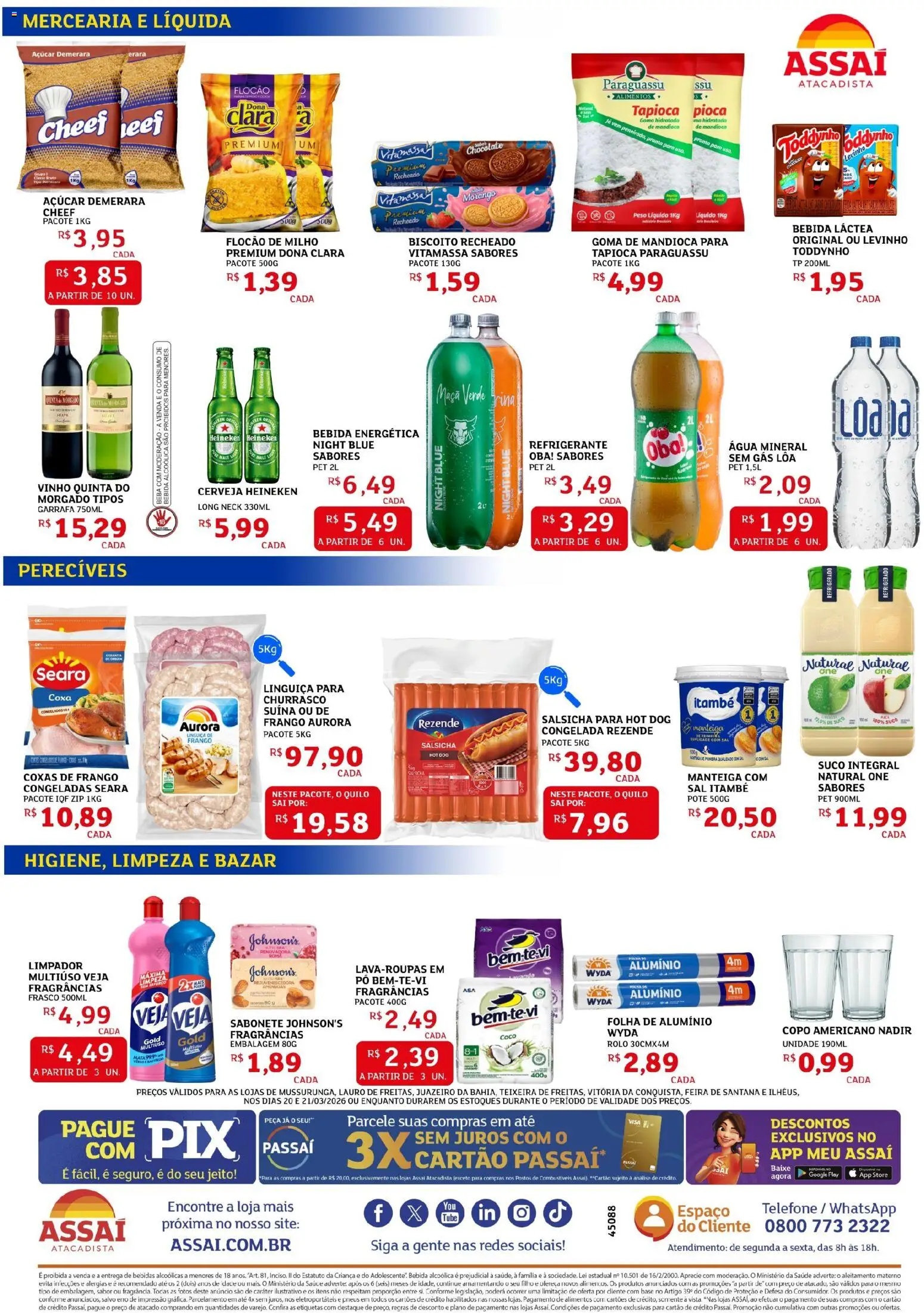 Assaí Atacadista Folheto - válido de 20.03.2026 | Página: 2