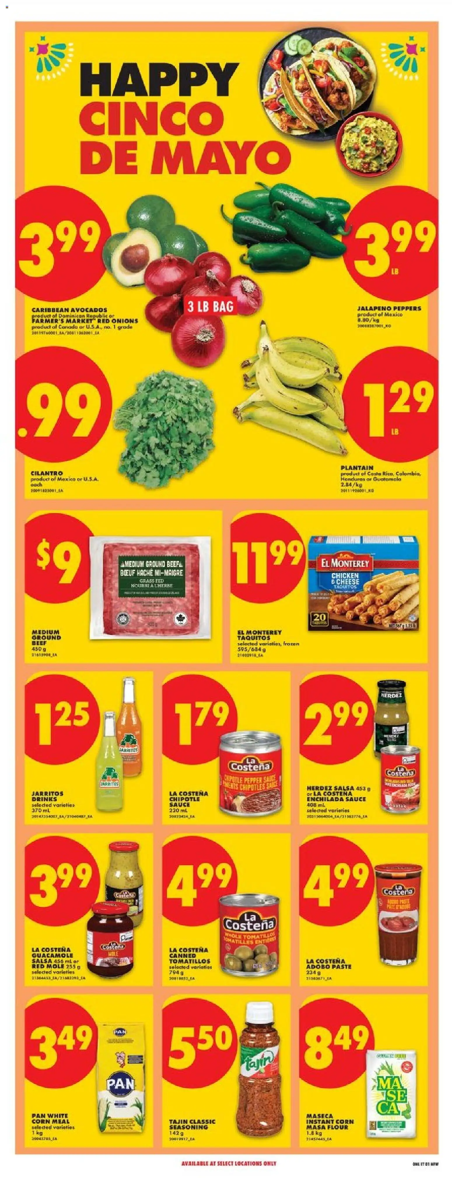No Frills flyer valid from 23.04.2026 | Page: 17 | Products: Beef, Bag, Cheese, Chicken