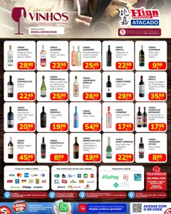 Higa Atacado - Ofertas Especial de Vinhos - Pré-Visualização do folheto da loja Higa Atacado, válido de 05.02.2026