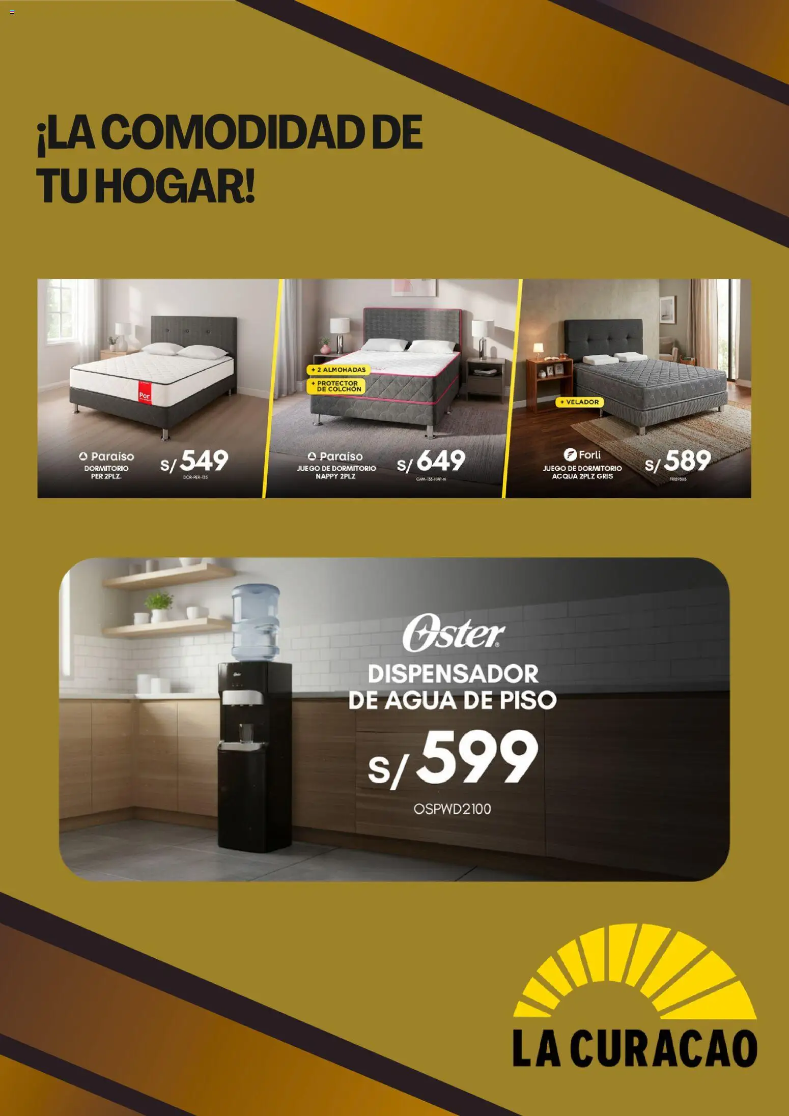 Catálogo La Curacao válido desde 09.03.2026 | Página: 4 | Productos: Colchón, Juego