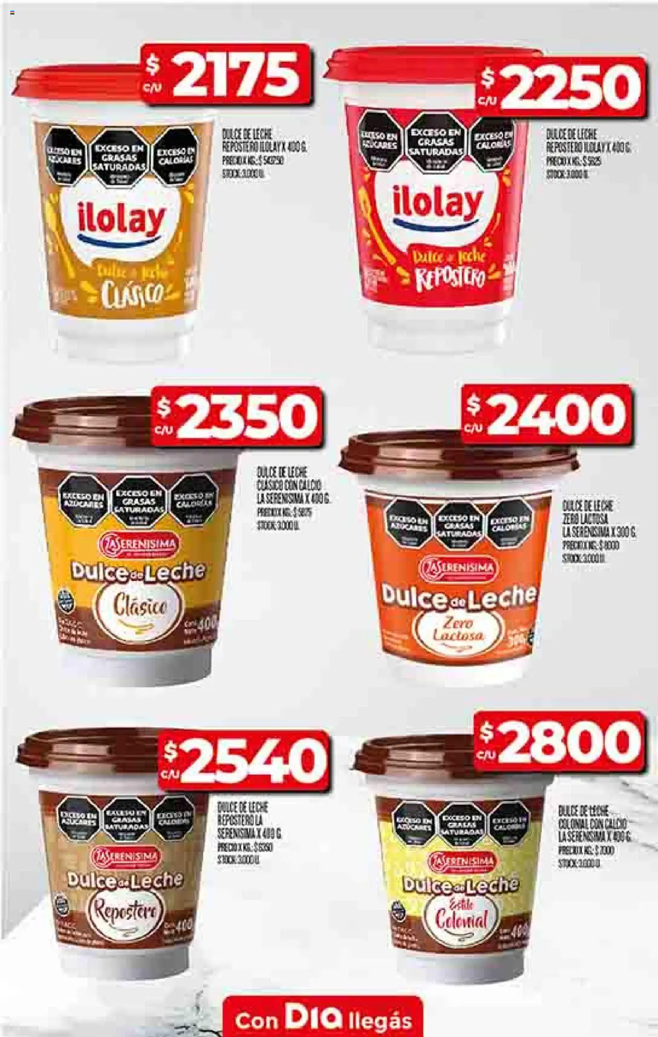 Supermercado DIA Ofertas │ válido desde el 25.06.2025 | Página: 35 | Productos: Dulce de leche, Leche