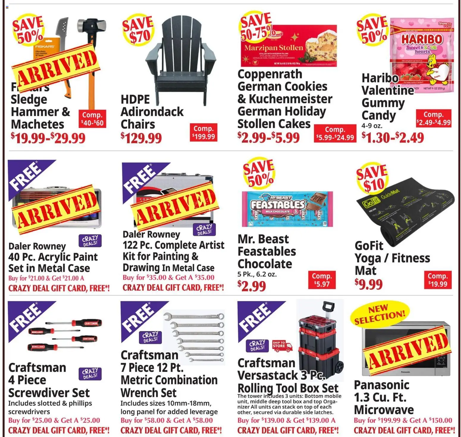 Ocean State Job Lot Weekly Ad - MA - valid from 25.12.2025 | Page: 16 | Products: Wrench, Hammer, Cookies, Case