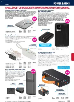 Preview of Jaycar Engineering & Scientific Catalogue 2025/2026  - valid from 09.07.2025 | Page: 305 | Products: Socket, Case, Safe, Wireless charger