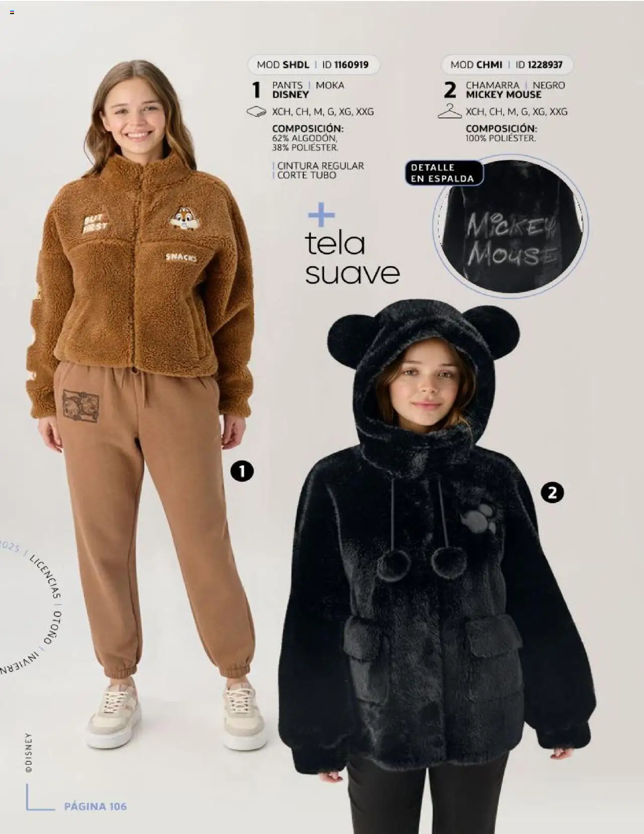 Nuevas ofertas de Price Shoes válidas en toda la República Mexicana desde el 15.10.2025. ¡Encuentra las mejores ofertas en Price Shoes Catálogo Licencias otoño / invierno ! | Página: 106 | Productos: Chamarra, Mouse, Pants