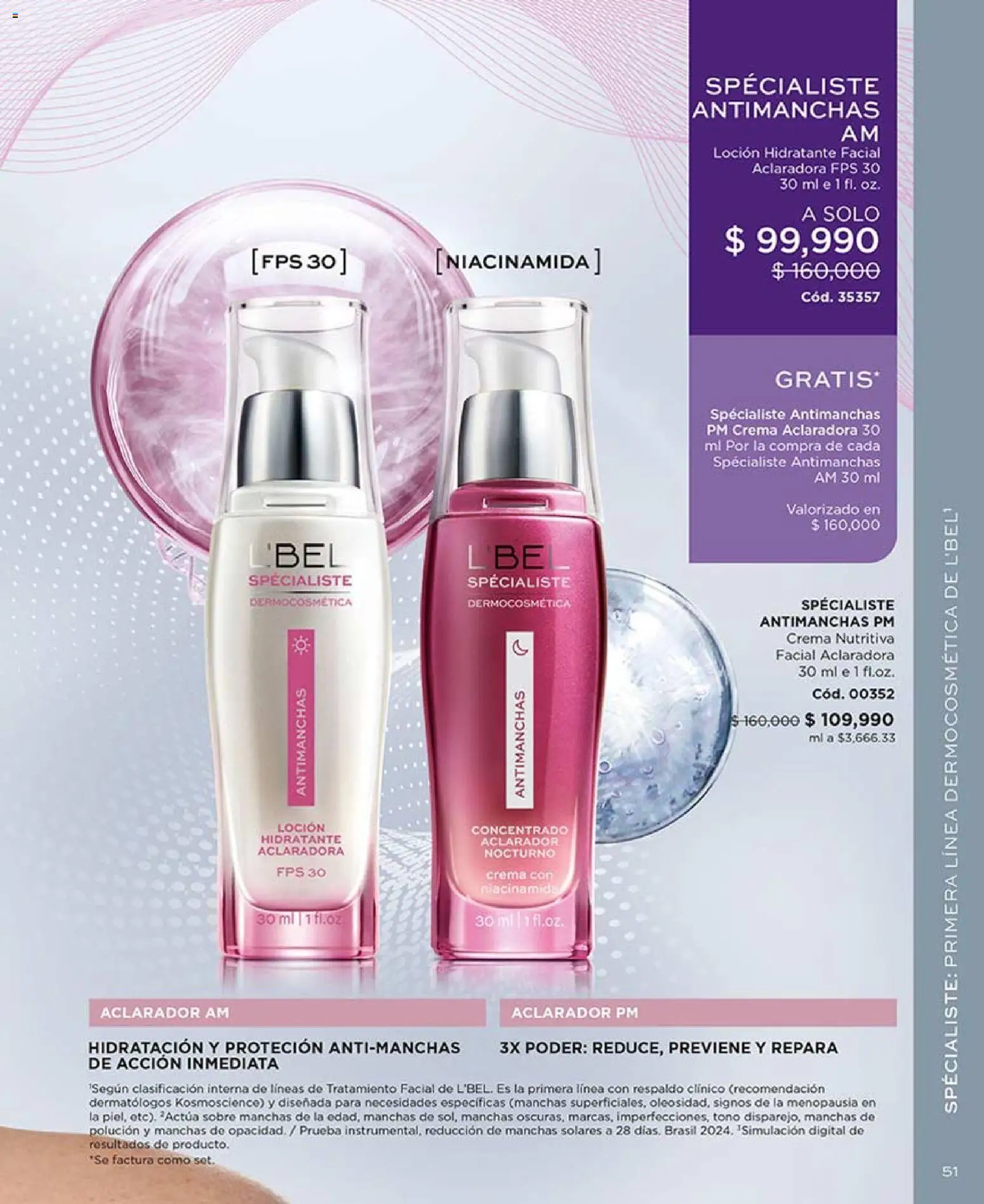 L'Bel revista - valida desde el 03.04.2026 | Página: 51 | Productos: Crema, Sobre, Loción