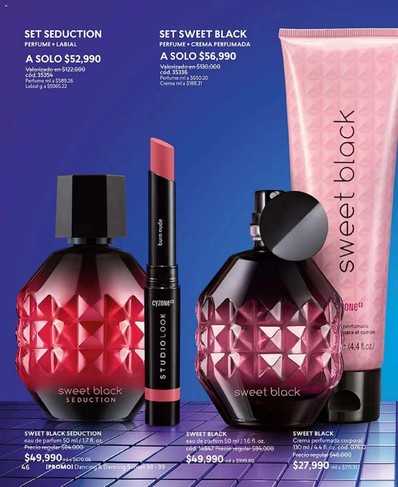 CyZone revista - valida desde el 01.04.2026 | Página: 46 | Productos: Crema, Perfume