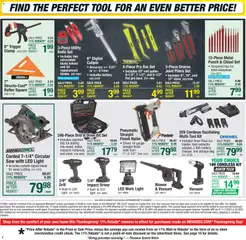 Preview of Menards weekly ads valid from 13.11.2025 | Page: 5 | Products: Clamp, Saw, Nail, Blower