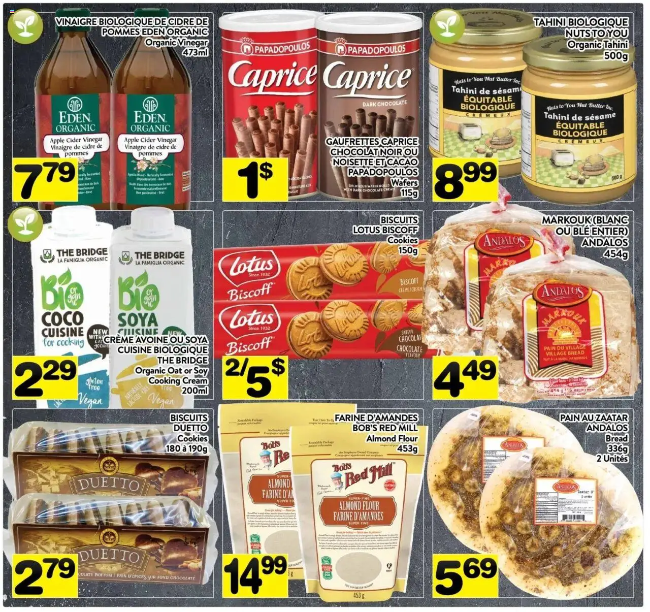 Pa Supermarché flyer valid from 20.10.2025 | Page: 9 | Products: Nuts, Butter, Bread, Chocolate