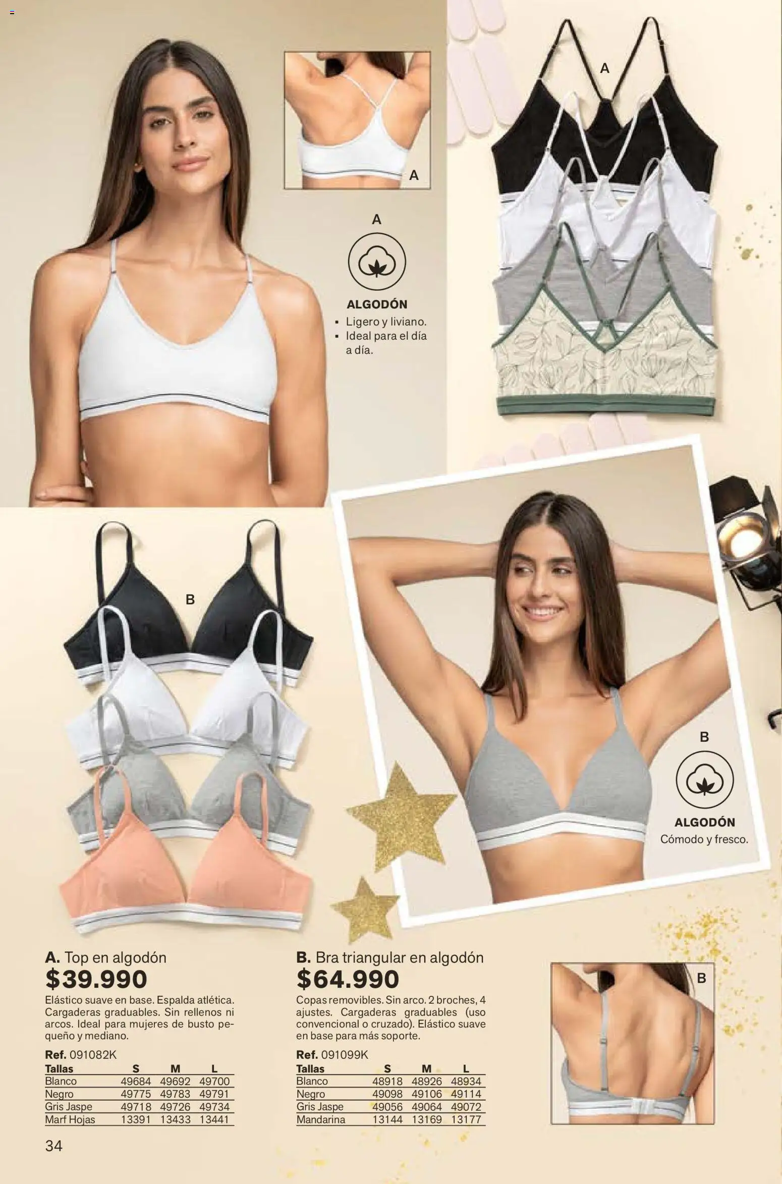 Leonisa revista - valida desde el 07.12.2025 | Página: 34 | Productos: Algodón, Top