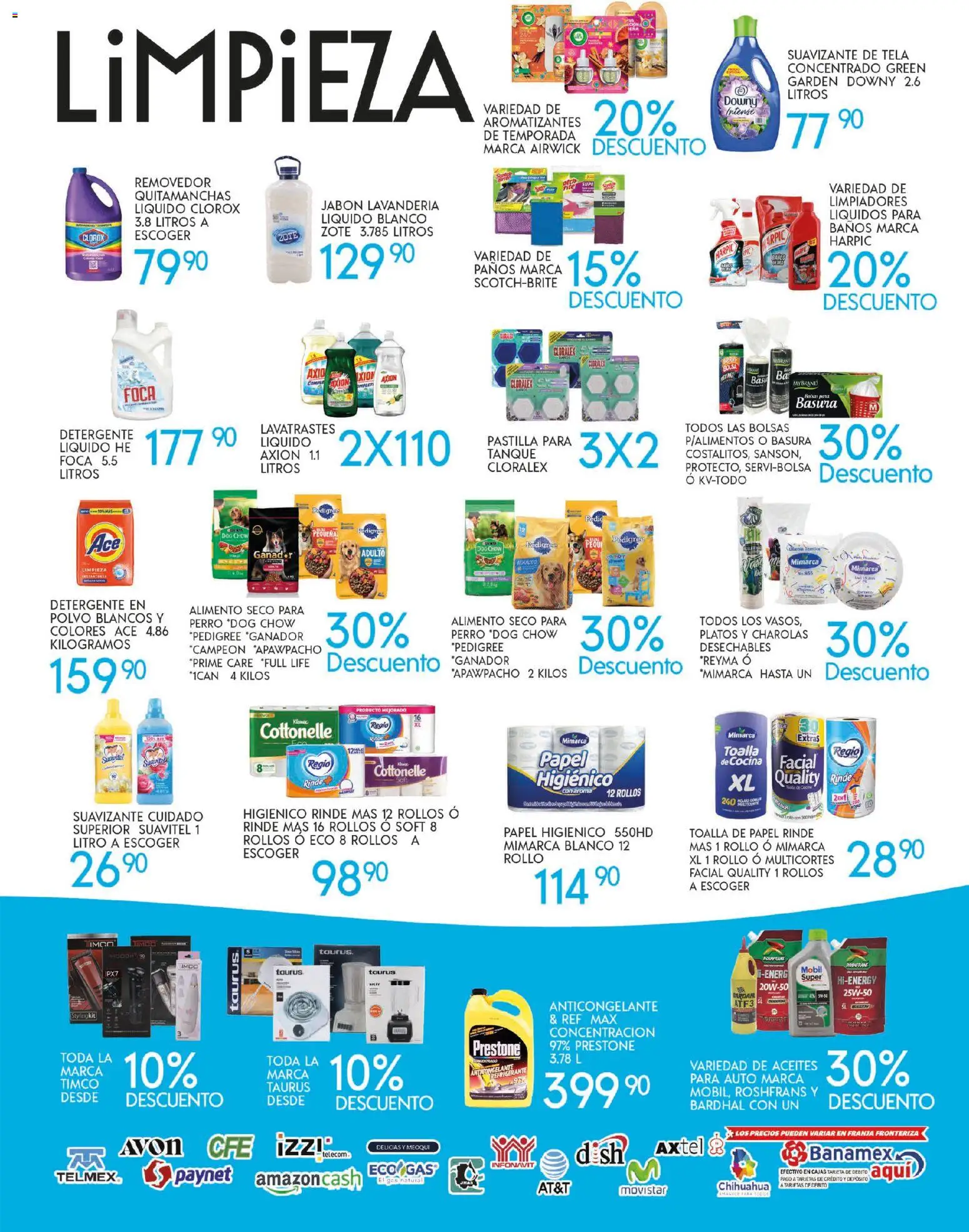 Nuevas ofertas de Alsuper válidas en toda la República Mexicana desde el 11.11.2025. ¡Encuentra las mejores ofertas en Alsuper - Folleto Chihuahua-Estado! | Página: 5 | Productos: Quitamanchas, Detergente, Suavizante, Papel higiénico