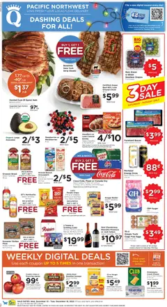 Preview of QFC weekly ads valid from 10.12.2025