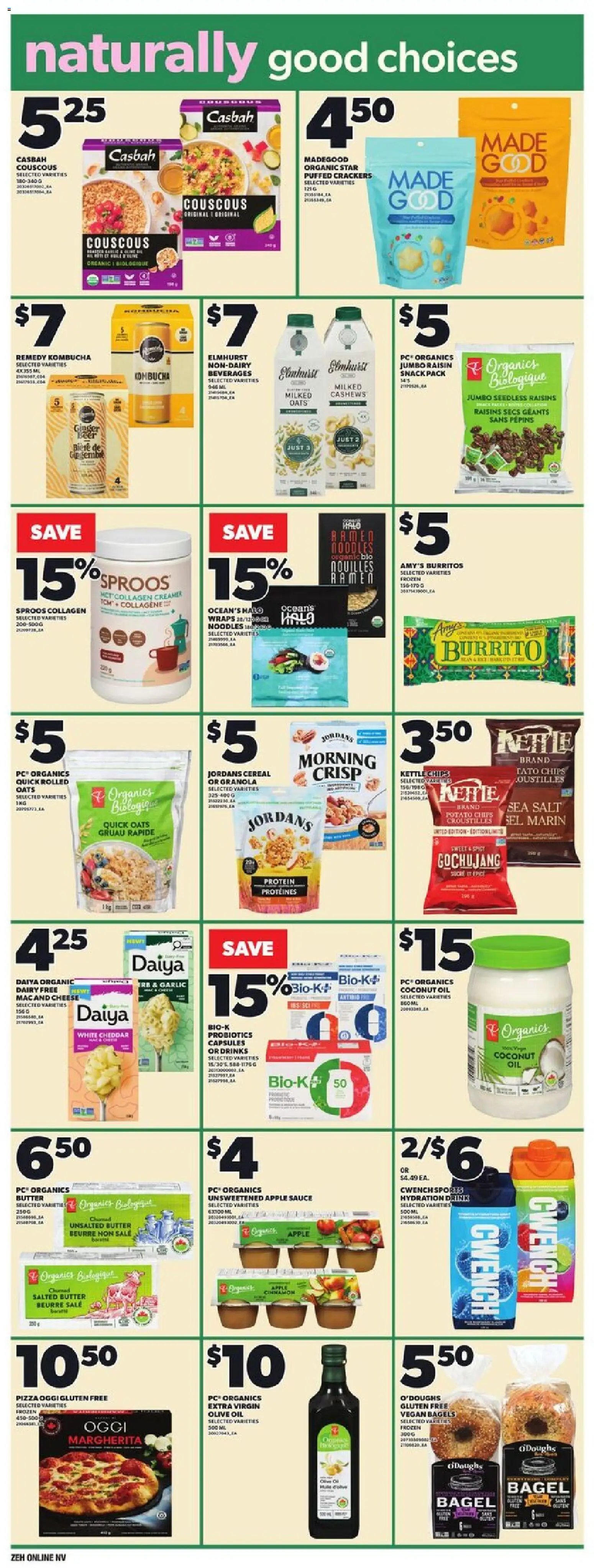 Zehrs flyer valid from 15.01.2026 | Page: 9 | Products: Noodles, Kettle, Butter, Oil