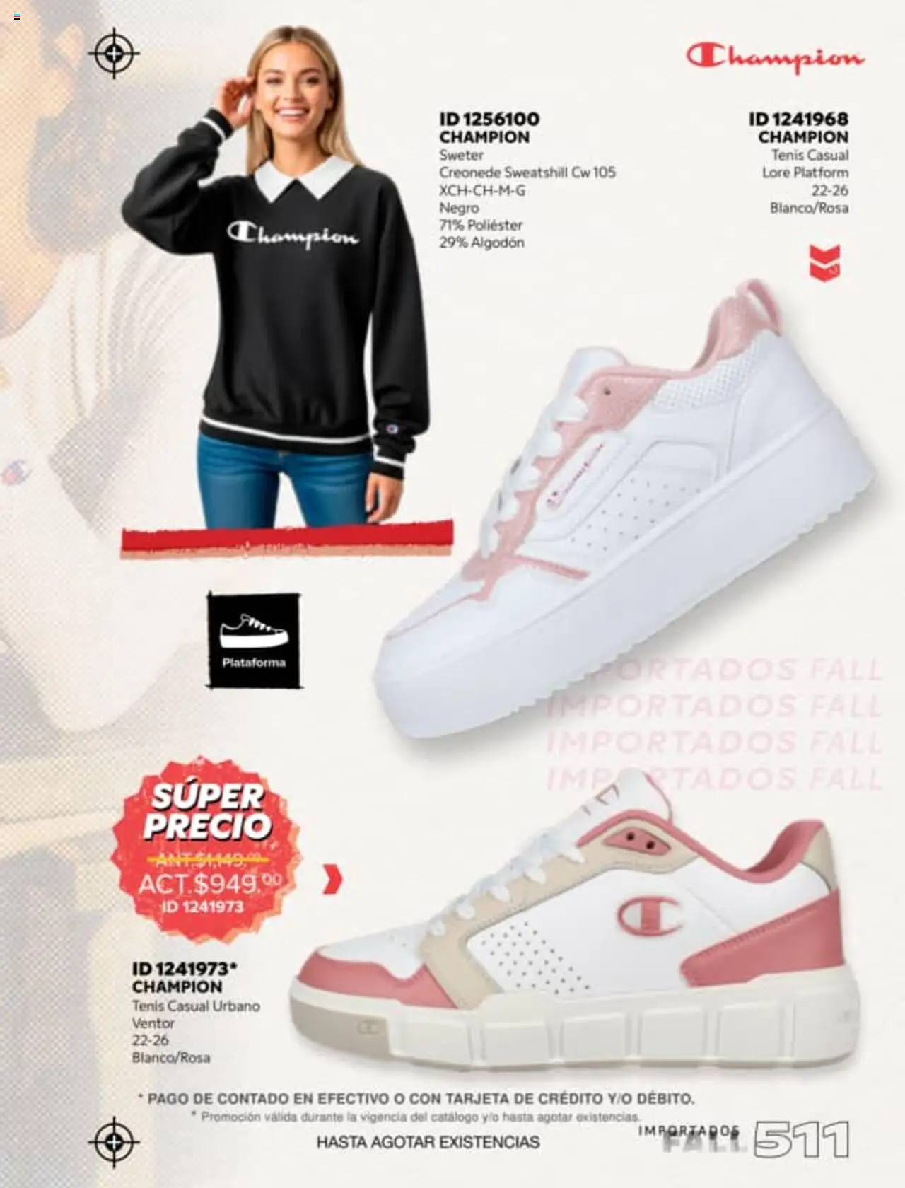 Nuevas ofertas de Price Shoes válidas en toda la República Mexicana desde el 18.08.2025. ¡Encuentra las mejores ofertas en Price Shoes - Catálogo Fall Importados! | Página: 511 | Productos: Tenis, Algodón