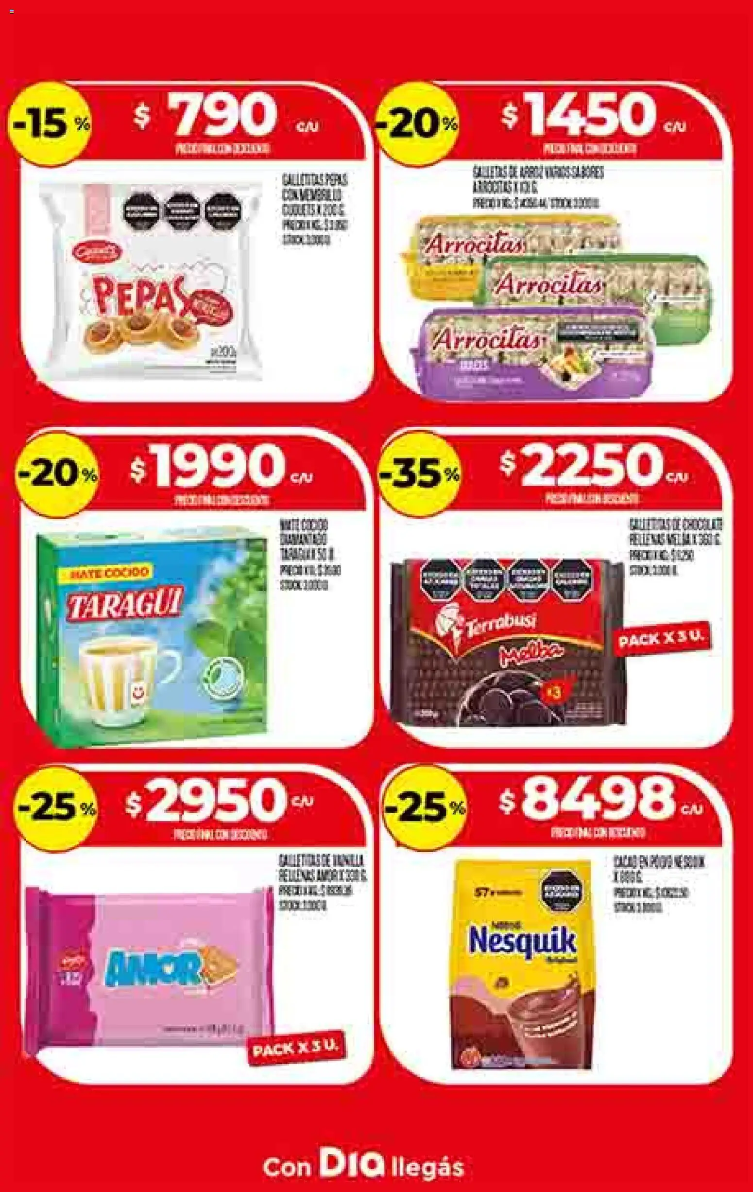 Supermercado DIA Ofertas │ válido desde el 22.04.2026 | Página: 16 | Productos: Galletitas