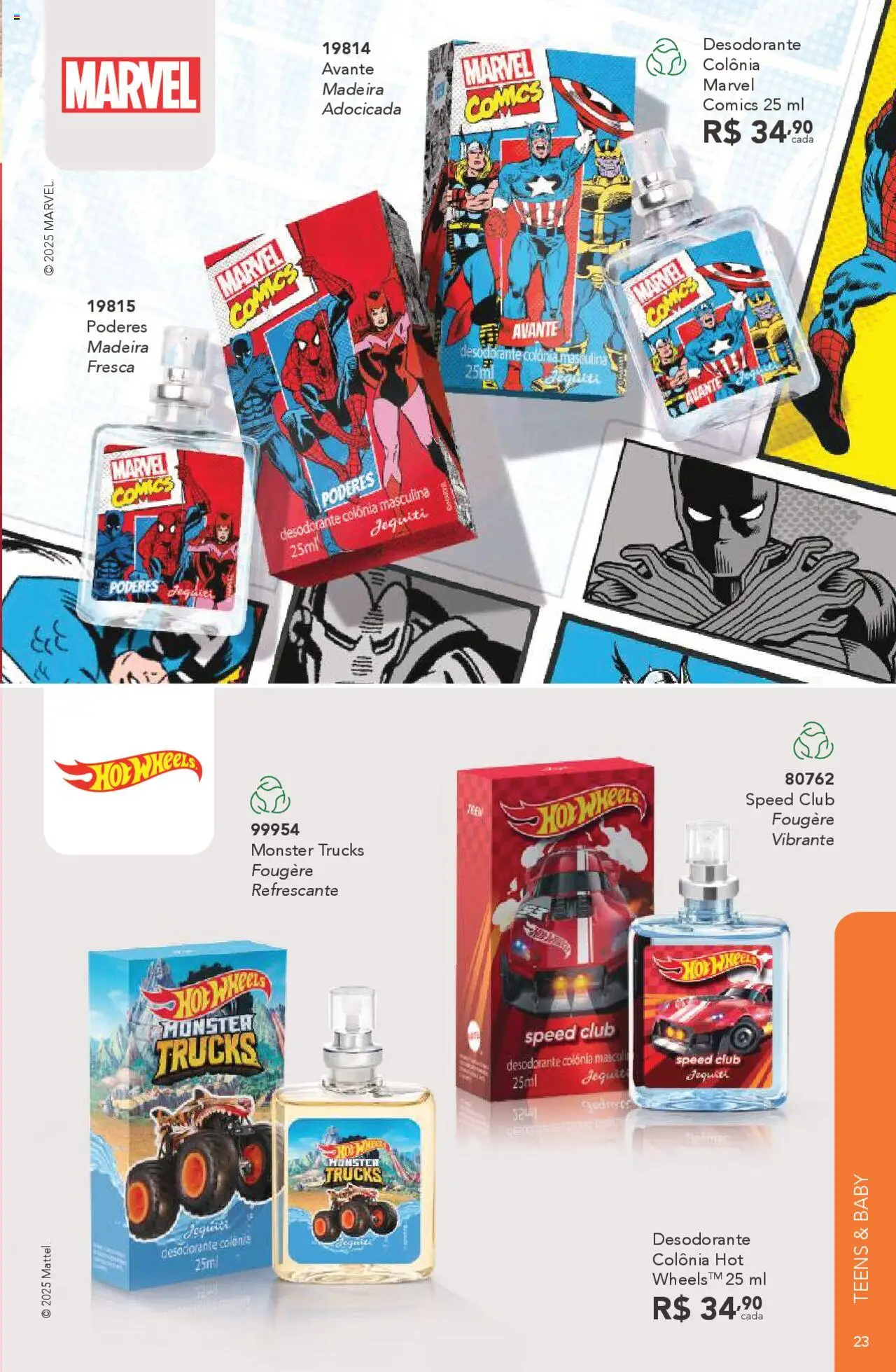 Jequiti Folheto - válido de 03.10.2025 | Página: 23 | Produtos: Desodorante, Monster