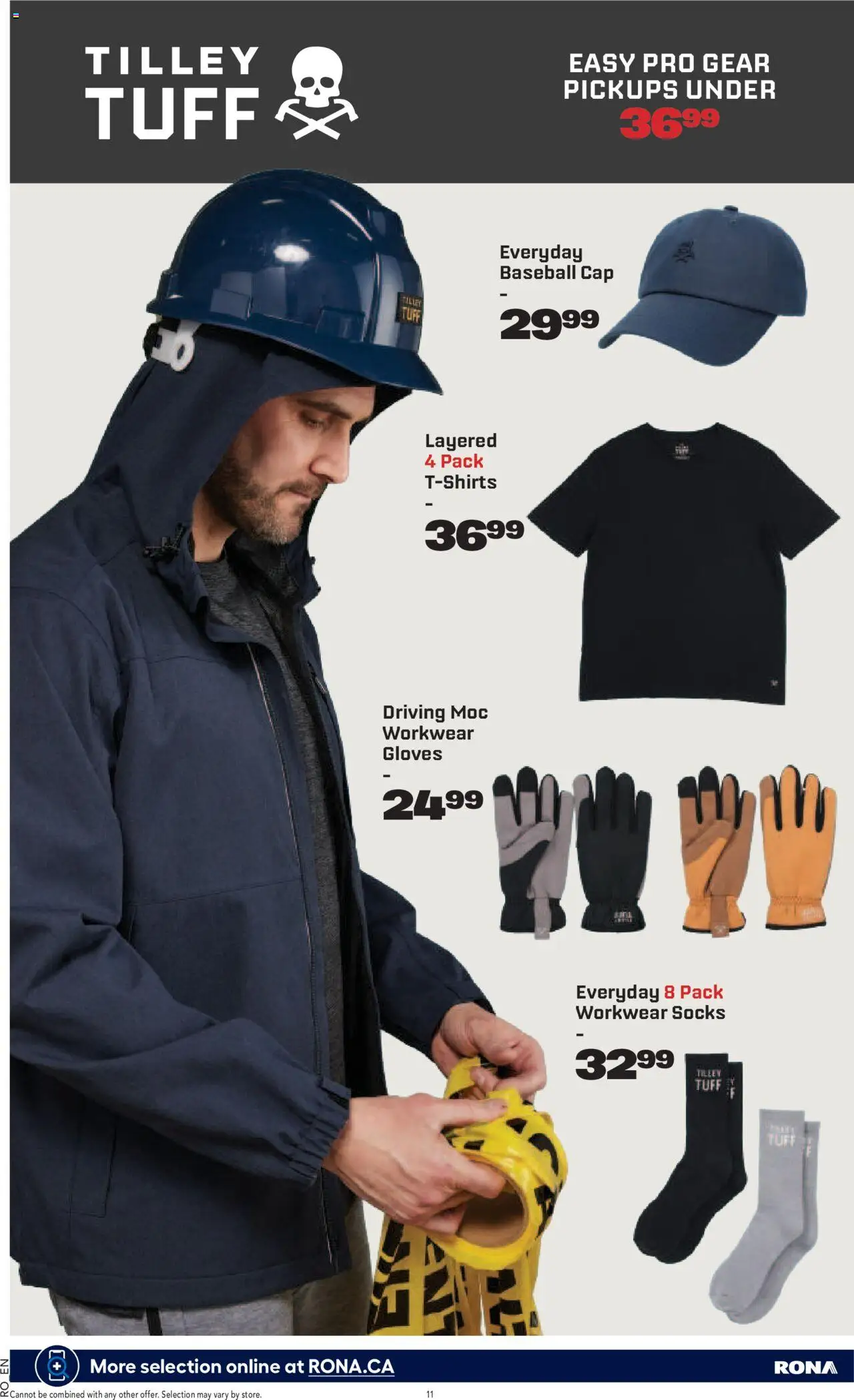 Rona flyer valid from 08.05.2025 | Page: 12 | Products: Cap, Gloves, Socks